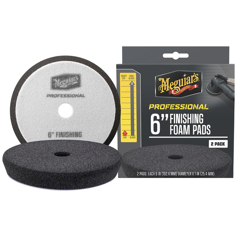 Load image into Gallery viewer, Meguiars Professional 6 Foam Finishing Pads 2Pack M6FFP2
