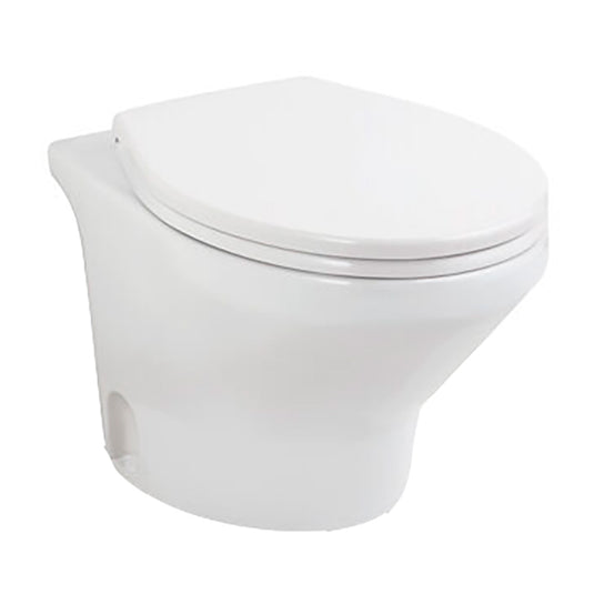 Thetford Compass Touch Toilet  Low White  12V TCOM012PWTSFTNA