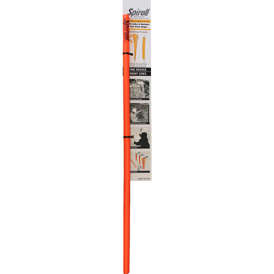 Spiroll Rope Protector Orange fLines 12  Greater SPL24ORP