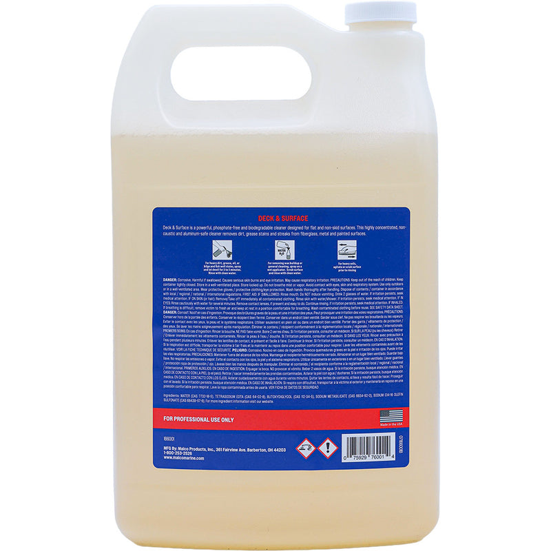 Load image into Gallery viewer, Malco Deck  Surface Spray All Purpose Cleaner  1 Gallon 166001
