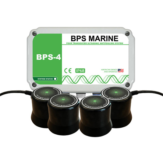 BPS Marine BPS4 4Transducer Ultrasonic Antifouling System  12VDC BPS4