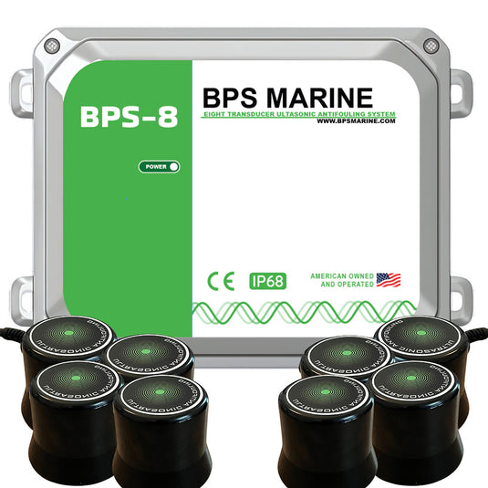 BPS Marine BPS8 8Transducer Ultrasonic Antifouling System  12VDC BPS8