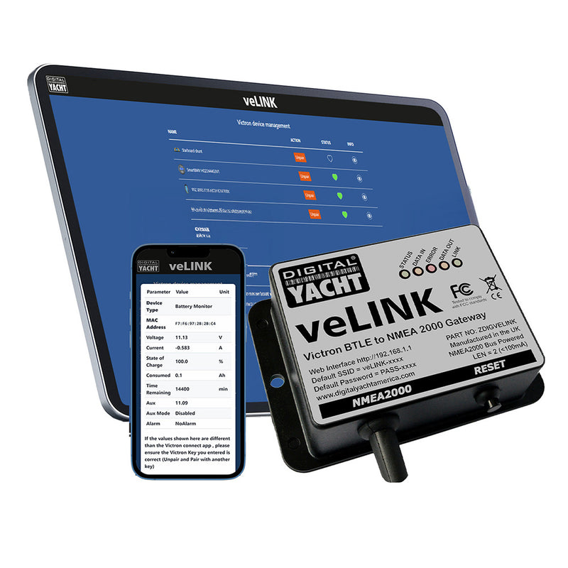 Load image into Gallery viewer, Digital Yacht veLink Victron BLE to NMEA 2000 ZDIGVELINK
