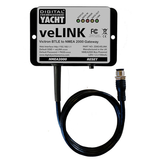 Digital Yacht veLink Victron BLE to NMEA 2000 ZDIGVELINK