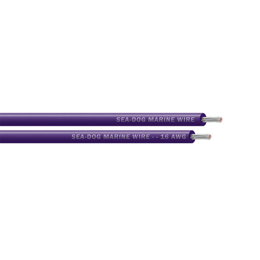 SeaDog 16 AWG Purple Primary Wire  1000 8016109