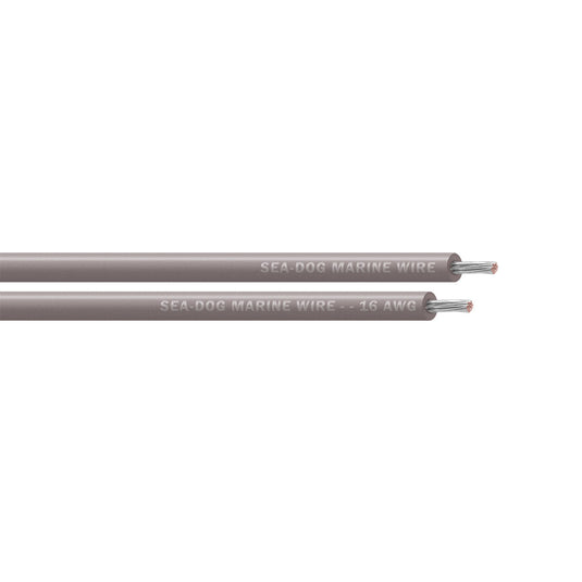 SeaDog 16 AWG Grey Primary Wire  100 8016112