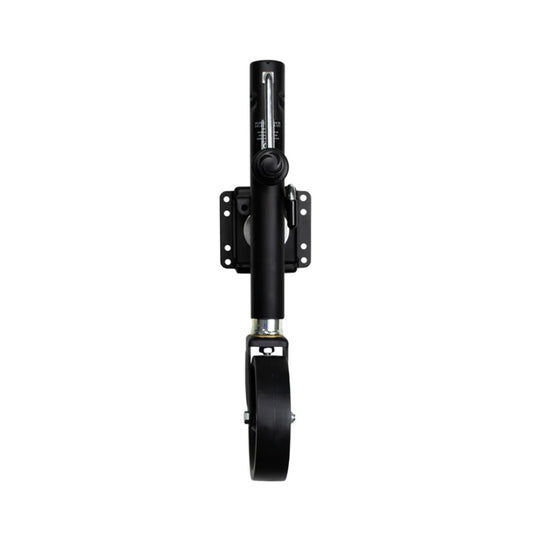 Powerwinch Select Series Jack  1500lb WeldOn Single Wheel Carbon Black 21400J1500W1BR