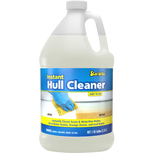 Star brite Instant Hull Cleaner  Wipe On Rinse Off Formula  1 Gallon 81700