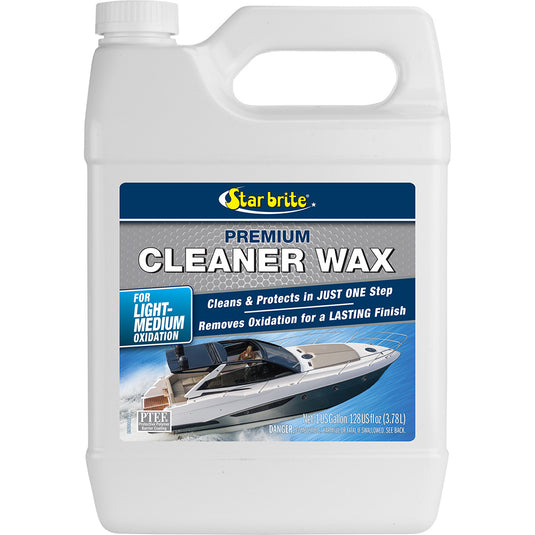 Star brite Premium Cleaner Wax  OneStep  1 Gallon 89600