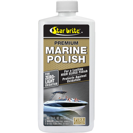 Star brite Premium Marine Polish  UV Protection  High Gloss Finish  16 oz 85716