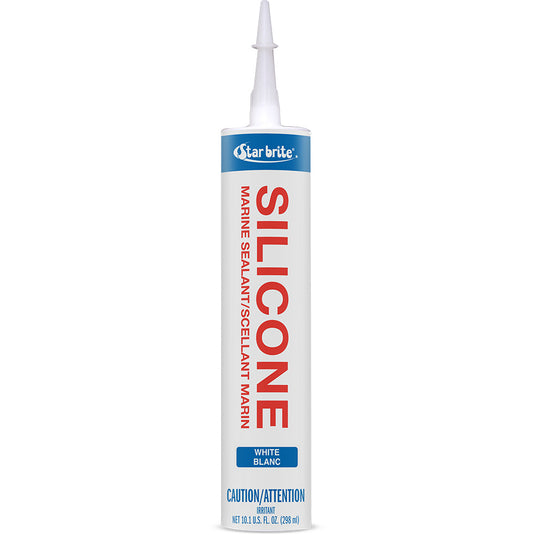 Star brite Marine Silicone Sealant  White  103 oz 82121