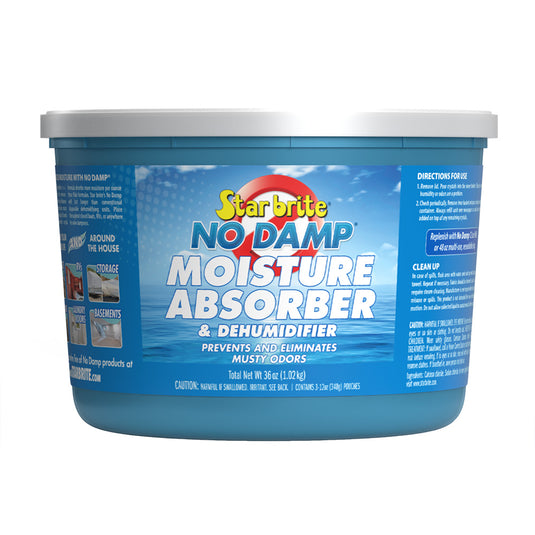 Star brite No Damp Moisture Absorber  Dehumidifier  36 oz 85401