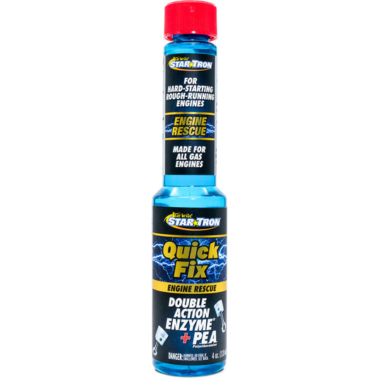Star brite StarTron Quick Fix Fuel System  Injector Cleaner  4 oz 18604P