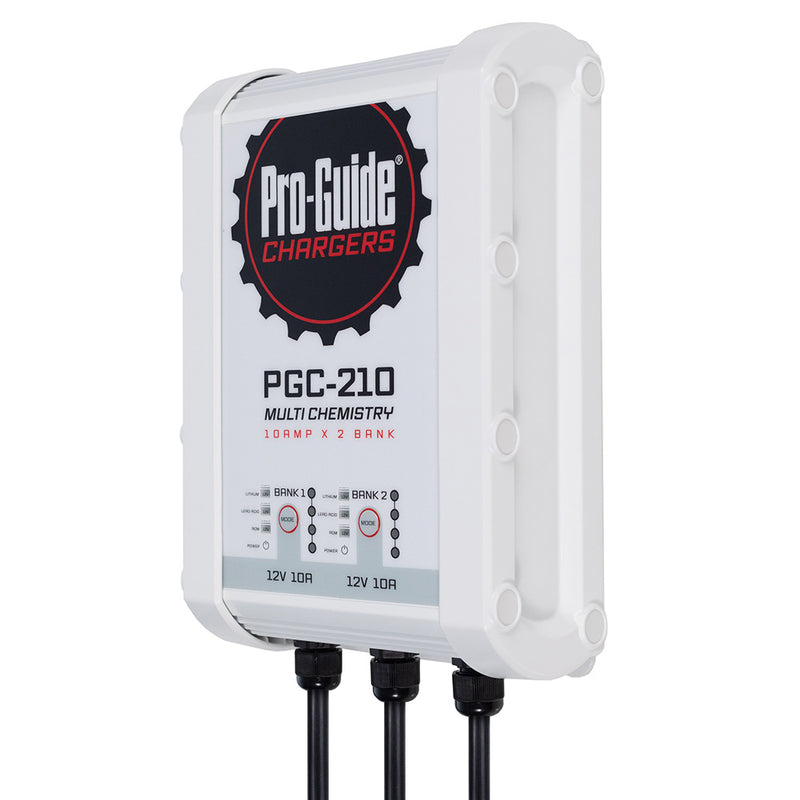 Load image into Gallery viewer, ProGuide 2 Bank OnBoard Battery Charger  12V  10Amp PGC210
