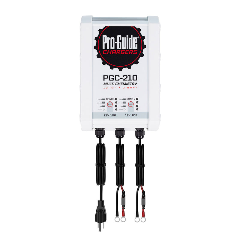 Load image into Gallery viewer, ProGuide 2 Bank OnBoard Battery Charger  12V  10Amp PGC210
