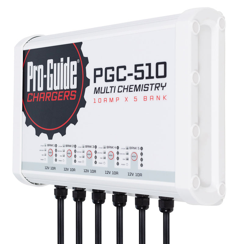 Load image into Gallery viewer, ProGuide 5 Bank OnBoard Battery Charger  12V  50Amp PGC510
