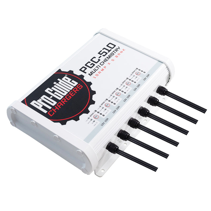 Load image into Gallery viewer, ProGuide 5 Bank OnBoard Battery Charger  12V  50Amp PGC510
