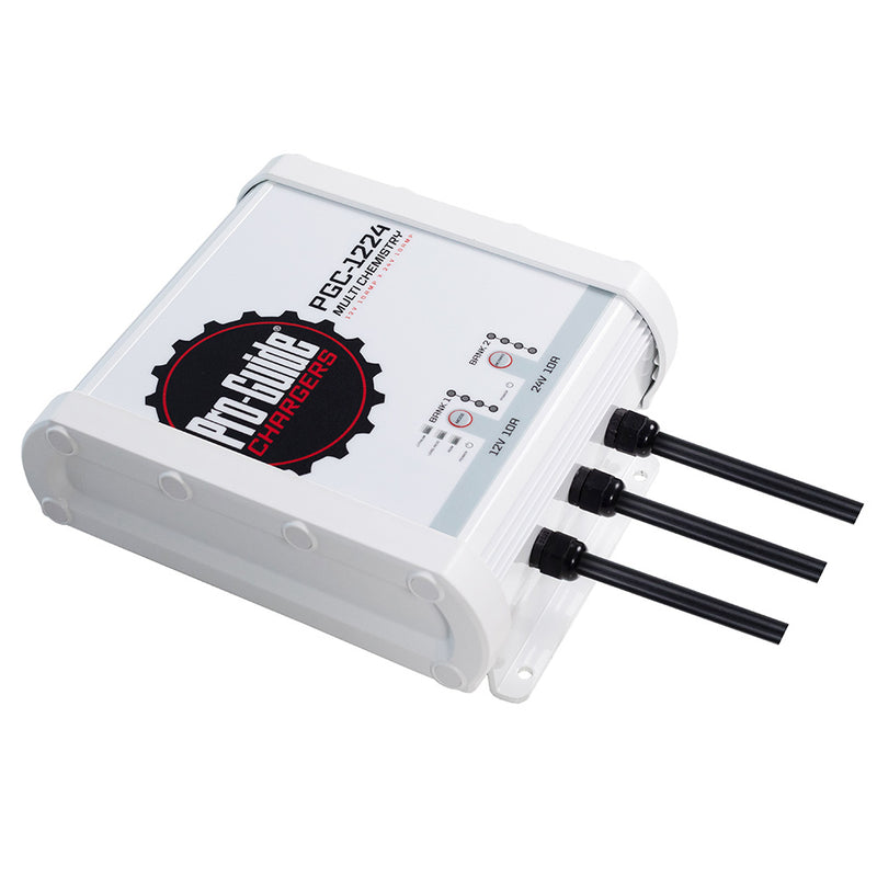 Load image into Gallery viewer, ProGuide 2 Bank OnBoard Battery Charger  1 12V  1 24V  20Amp PGC1224
