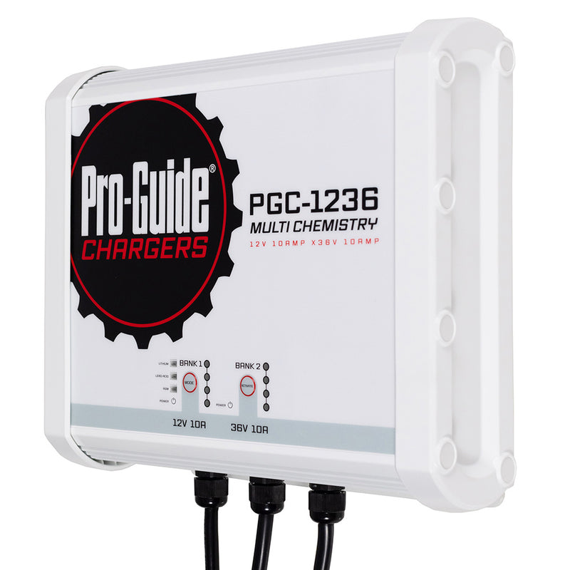 Load image into Gallery viewer, ProGuide 2 Bank OnBoard Battery Charger  1 12V  1 36V  20Amp PGC1236
