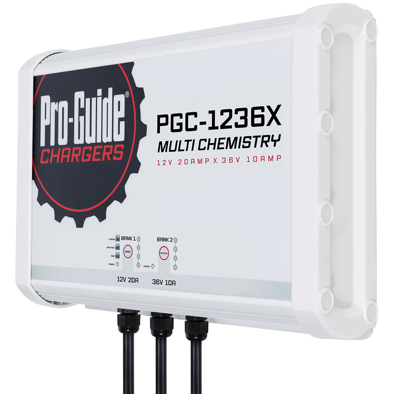 Load image into Gallery viewer, ProGuide 2 Bank OnBoard Battery Charger  1 12V  1 36V  30Amp PGC1236X
