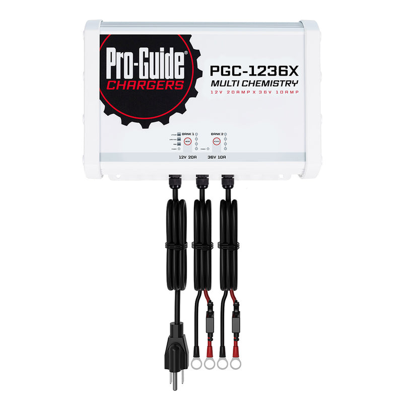 Load image into Gallery viewer, ProGuide 2 Bank OnBoard Battery Charger  1 12V  1 36V  30Amp PGC1236X
