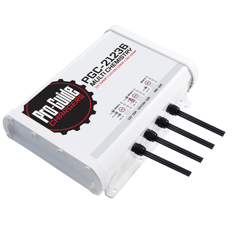 Load image into Gallery viewer, ProGuide 3 Bank OnBoard Battery Charger  1 12V  1 1216V  1 36V  30Amp PGC21236

