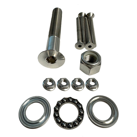 Sea Swivel Replacement Mount Hardware Kit w5 Main Bolt Nut Bearing  4Bolt Package of Mounting Hardware SEAHDMHARDWAREKIT