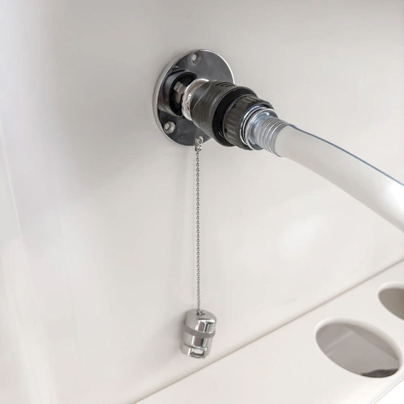 Load image into Gallery viewer, Flushmaster Quick Connect Water Fitting 12 Barb SMQCWFSS12
