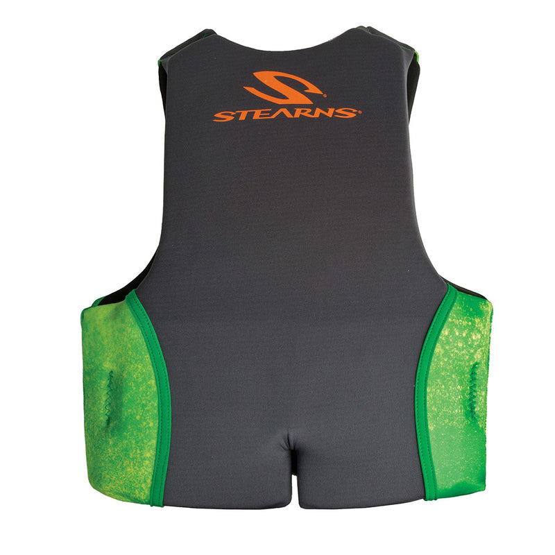 Load image into Gallery viewer, Stearns Youth Hydroprene Life Vest  Type III  Green  5090lbs 2000037956

