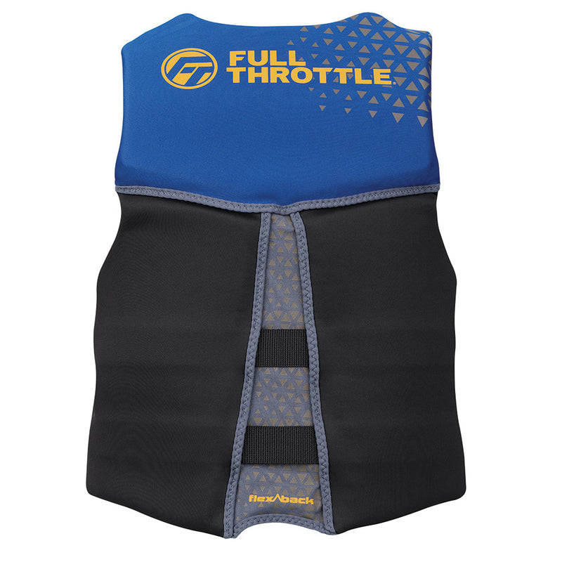 Load image into Gallery viewer, Full Throttle Mens RapidDry FlexBack Life Jacket  XL  BlueBlack 14250050005026
