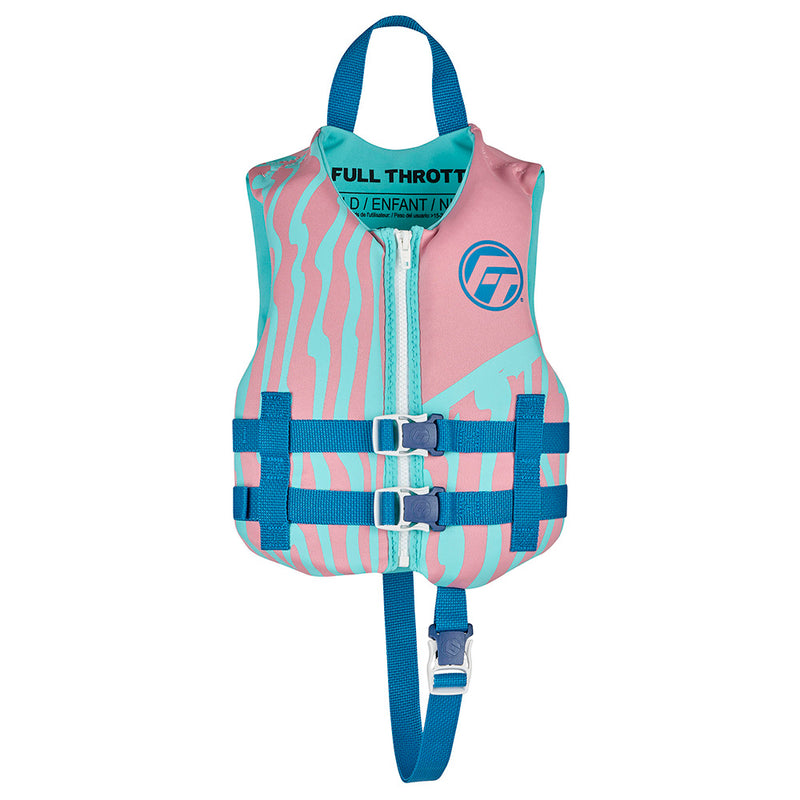 Load image into Gallery viewer, Full Throttle Child Rapid Dry Life Jacket  Pink 14210010500126
