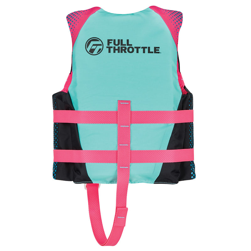 Load image into Gallery viewer, Full Throttle Nylon Life Jacket  Child  Pink 11220010500126
