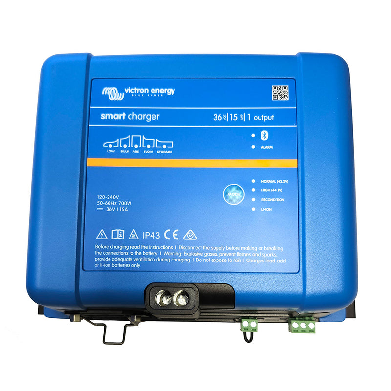 Load image into Gallery viewer, Victron Smart IP43 Charger 36V 15 1 120240V PSC361550095
