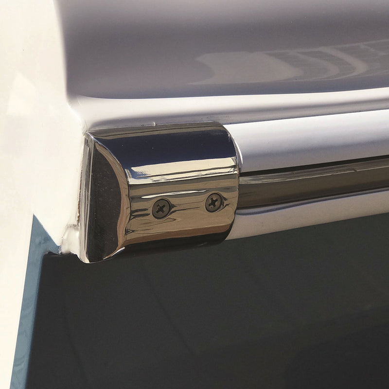 Load image into Gallery viewer, TACO SuproFlex Medium Stainless Steel End Cap F160272
