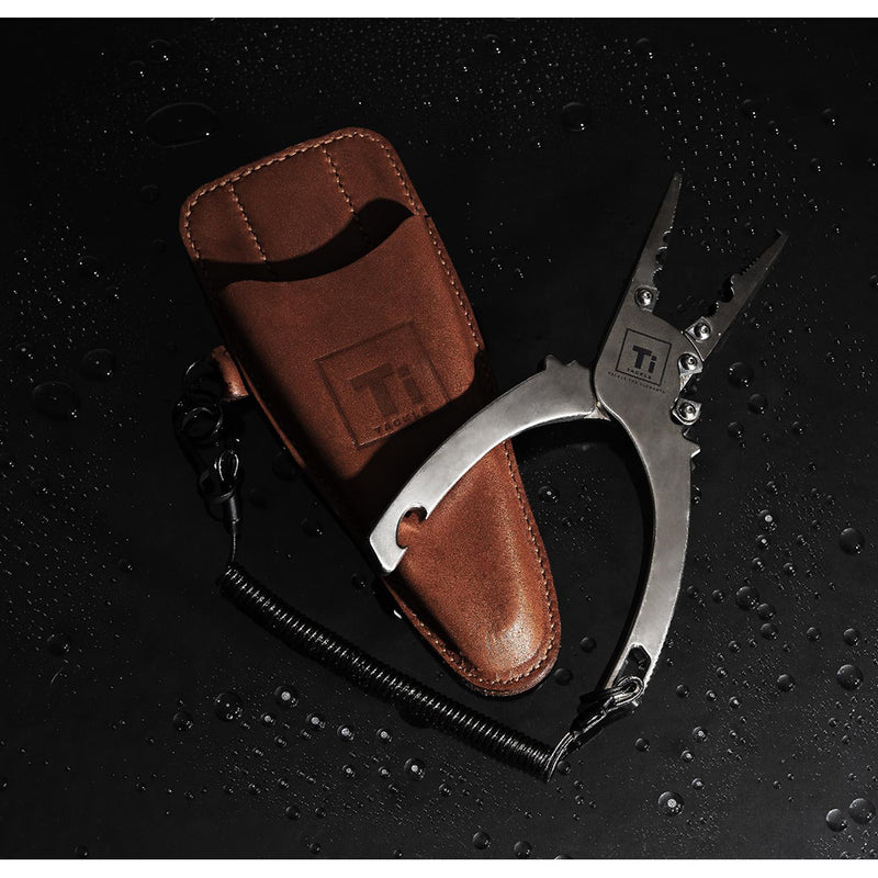 Load image into Gallery viewer, TiTackle Titanium Fishing Pliers 75 Multi Tool Offshore TTOSPLIERS
