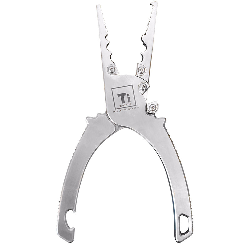 Load image into Gallery viewer, TiTackle Titanium Fishing Pliers 75 Multi Tool Offshore TTOSPLIERS
