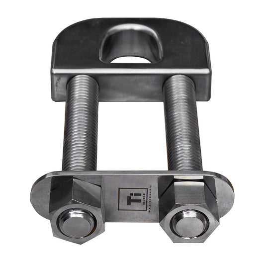 TiTackle Titanium Bow D Ring  4 Long Stud TTBOWDRING