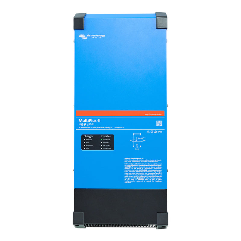 Load image into Gallery viewer, Victron MultiPlusII 124k 16050 2 x 120V PMP122405200
