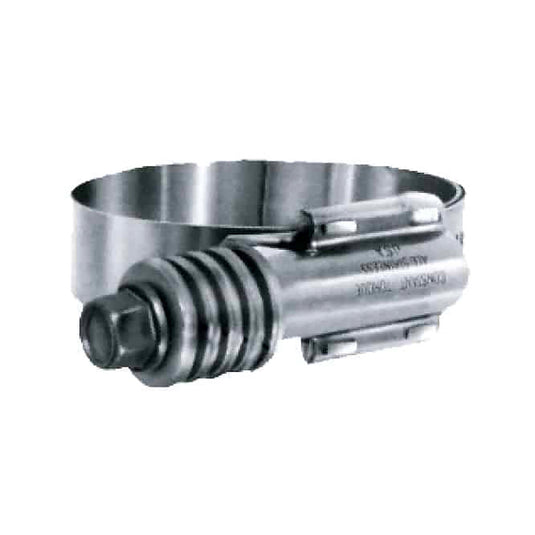 Trident Marine Stainless Steel Constant Torque Clamp 58 Band Hose ID  1 to 118 Hose OD  1 to 175 7301000