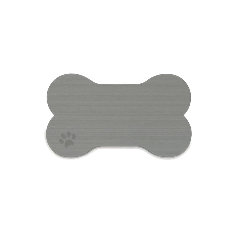 Load image into Gallery viewer, SeaDek Dog Bowl Mat  Storm GreyBlack  Small  12 x 21 6271390837
