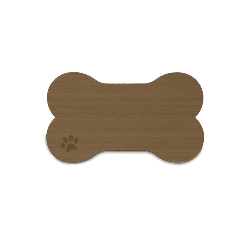 Load image into Gallery viewer, SeaDek Dog Bowl Mat  CappuccinoBlack  Small  12 x 21 6271391090
