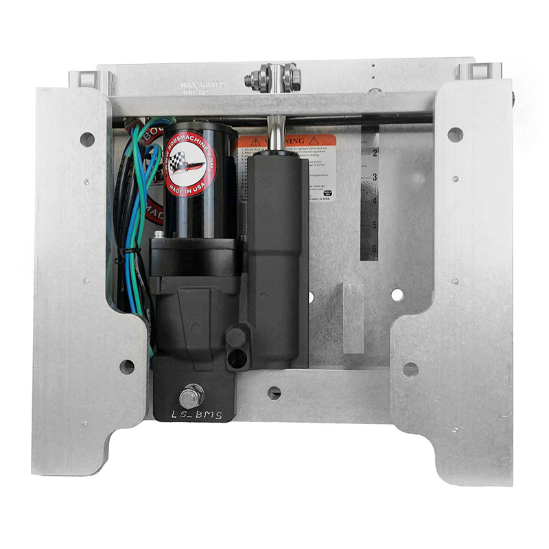Load image into Gallery viewer, Bobs Machine 6 Setback Action Series Hydraulic Jack Plate  Silver 100106010NOPCNOSPNNG
