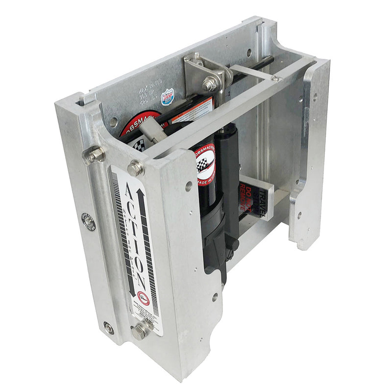 Load image into Gallery viewer, Bobs Machine 6 Setback Action Series Hydraulic Jack Plate  Silver 100106010NOPCNOSPNNG
