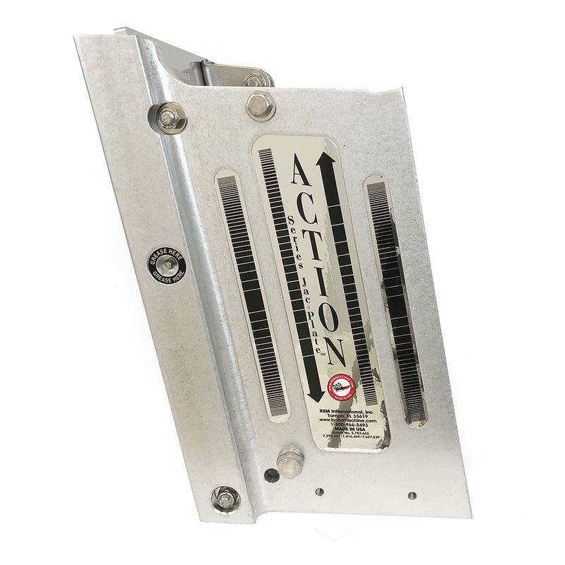 Load image into Gallery viewer, Bobs Machine 8 Setback Action Series Hydraulic Jack Plate  Silver 100108001NOPCNOSPNNG
