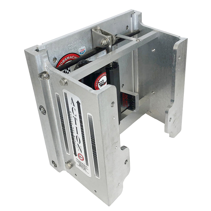 Load image into Gallery viewer, Bobs Machine 8 Setback Action Series Hydraulic Jack Plate  Silver 100108001NOPCNOSPNNG
