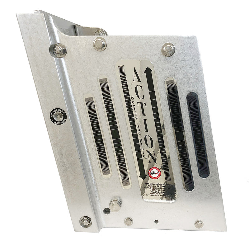 Load image into Gallery viewer, Bobs Machine 10 Setback Action Series Hydraulic Jack Plate  Silver 100111000NOPCNOSPNNG
