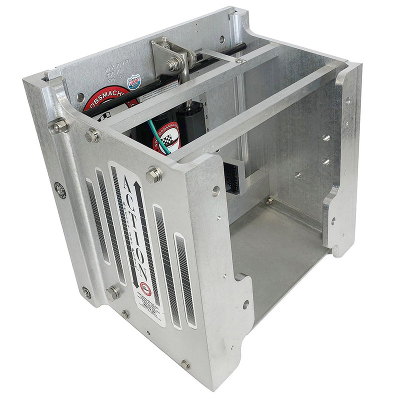 Load image into Gallery viewer, Bobs Machine 10 Setback Action Series Hydraulic Jack Plate  Silver 100111000NOPCNOSPNNG
