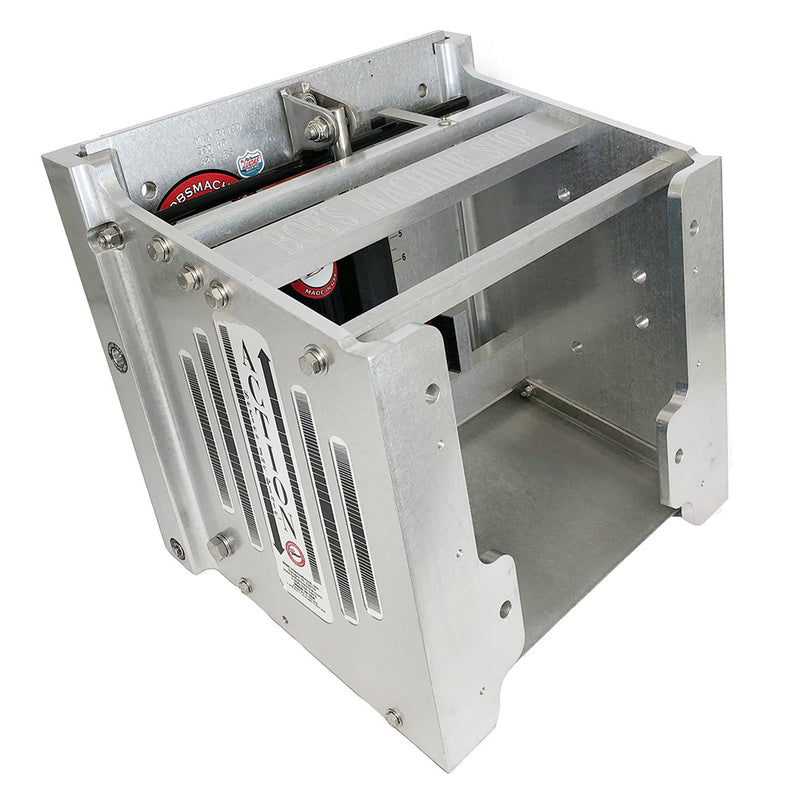 Load image into Gallery viewer, Bobs Machine 2 Setback Action Series Hydraulic Jack Plate  Silver 100112112NOPCNOSPNNG
