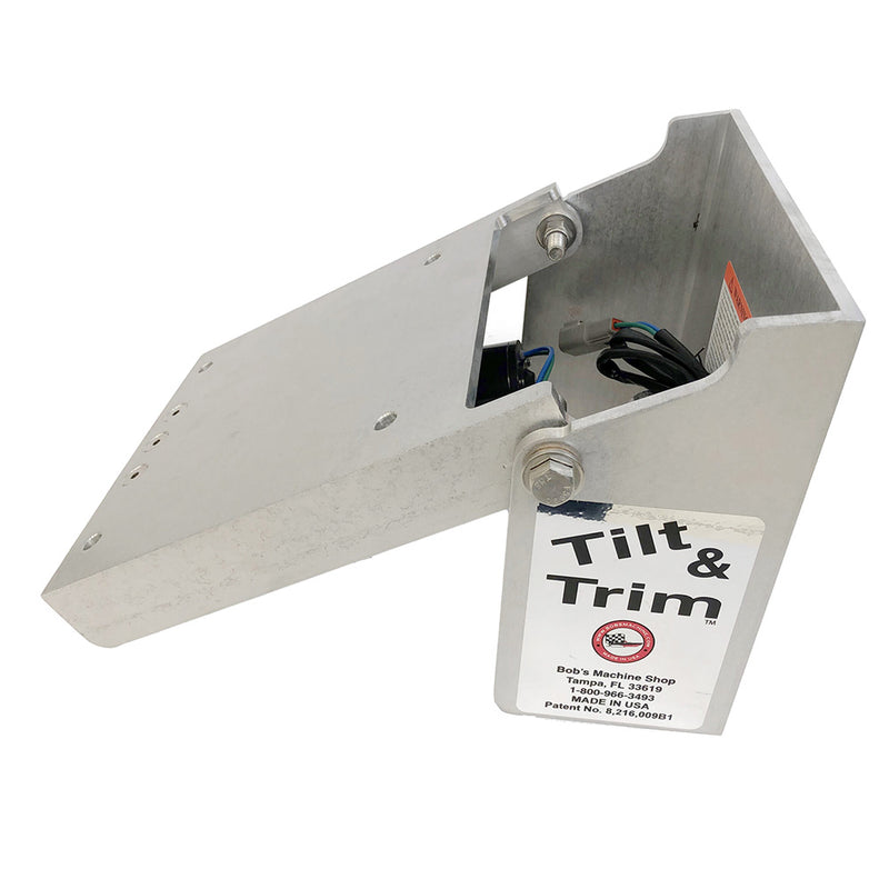 Load image into Gallery viewer, Bobs Machine Action Series Tilt  Trim fClamp on Motors  Silver  30HP 100701100NOPC
