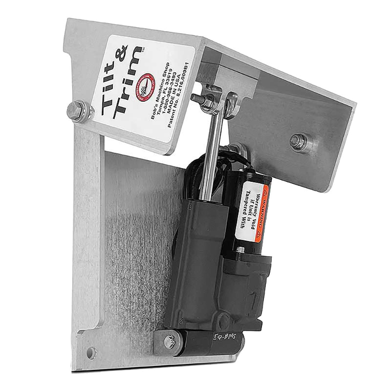 Load image into Gallery viewer, Bobs Machine Action Series Tilt  Trim fClamp on Motors  Silver  30HP 100701100NOPC
